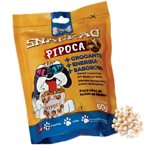 Snackão Pipoca Leite 60g